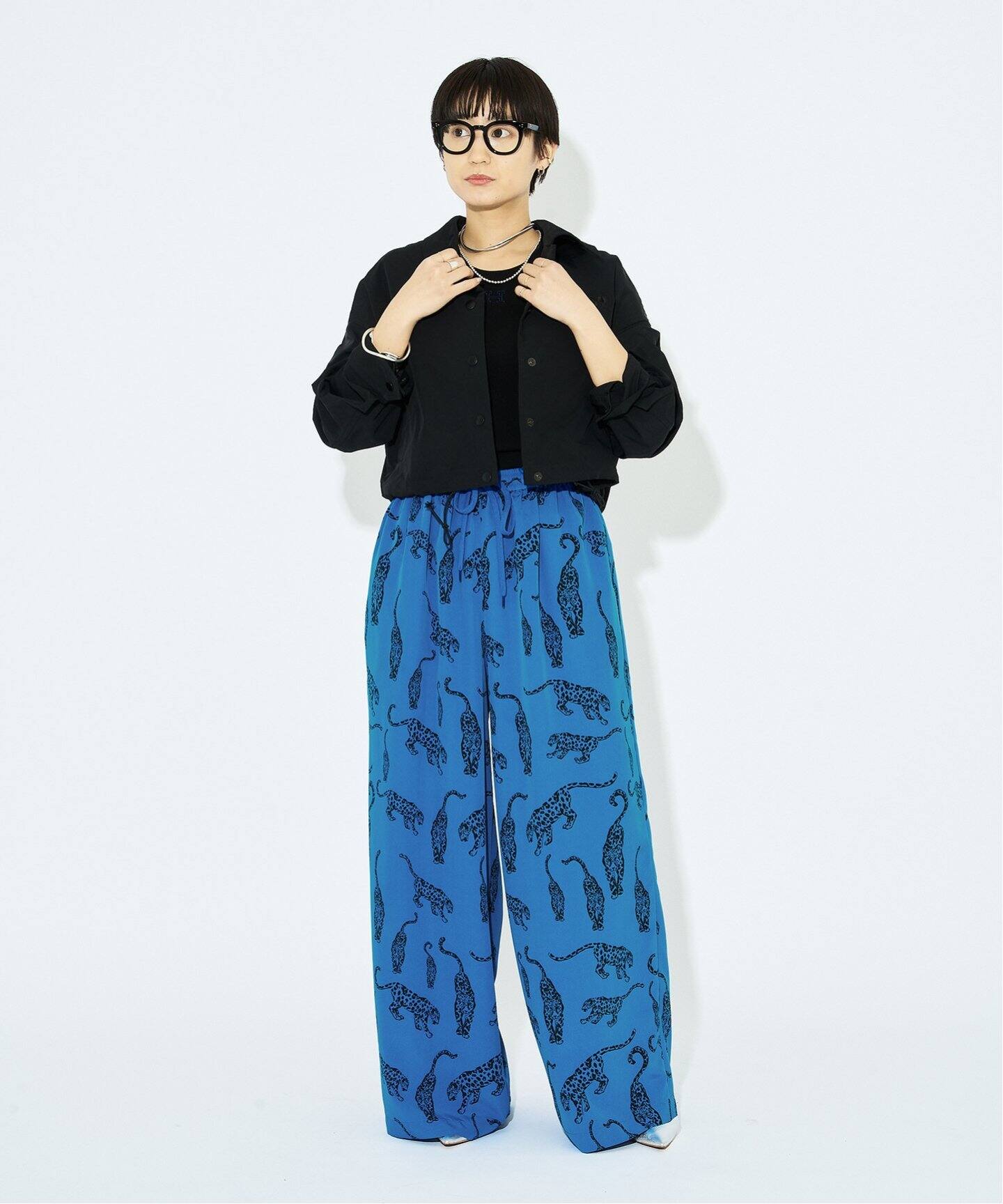 Leopard Print ワイドパンツ（その他パンツ）｜HARDY NOIR（アルディー 