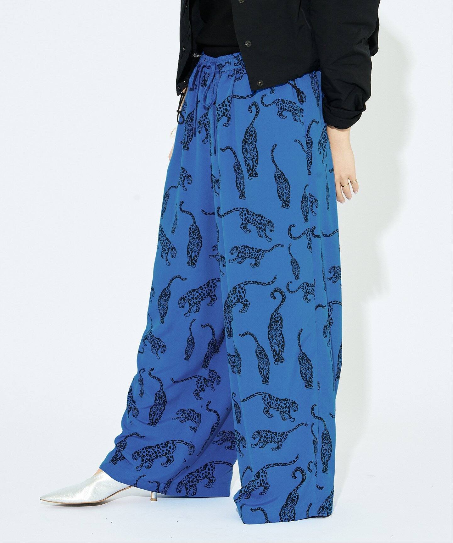 Leopard Print ワイドパンツ（その他パンツ）｜HARDY NOIR（アルディー  