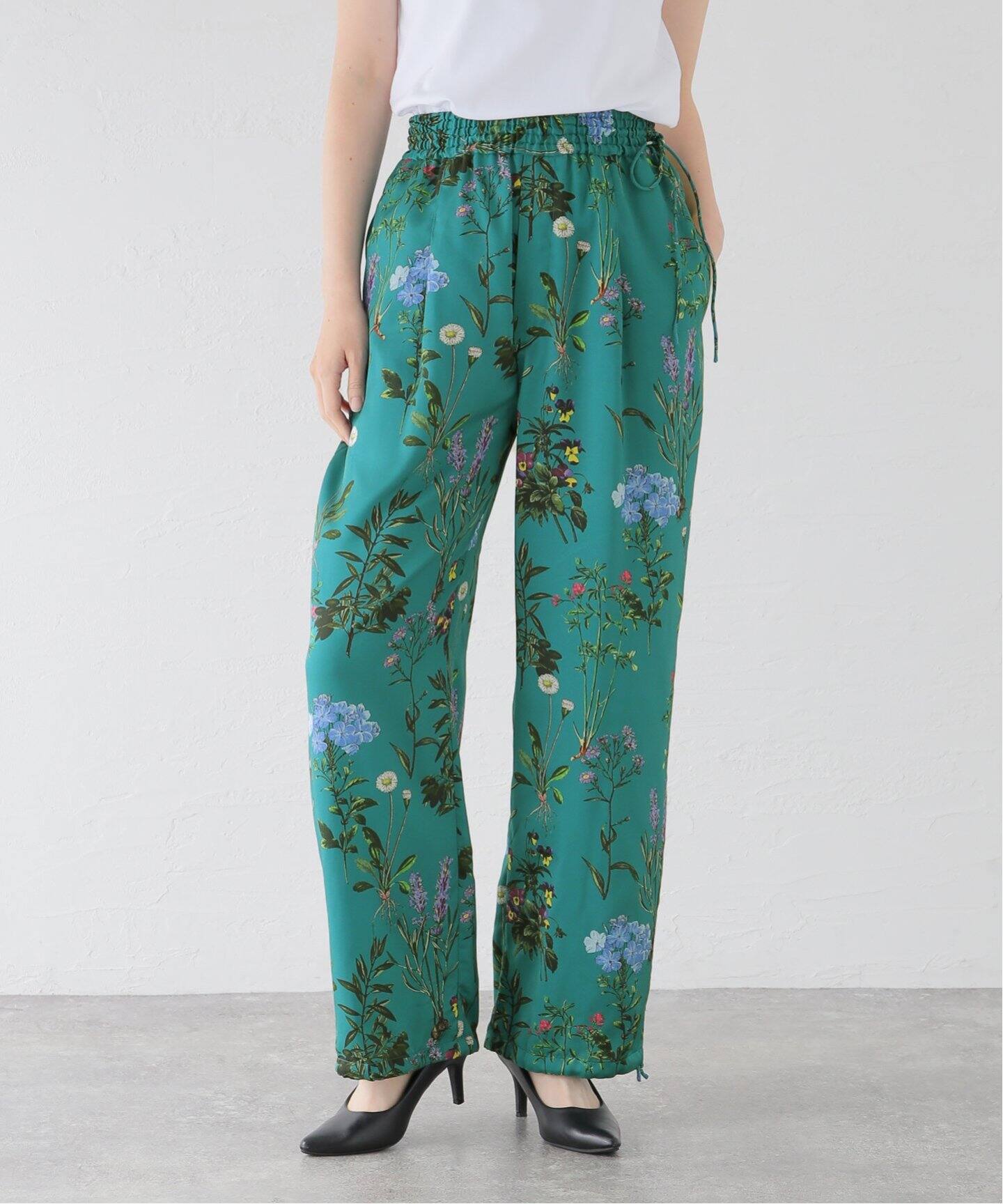 TICCA / ティッカ フラワープリントパンツ 0241416422（スラックス  