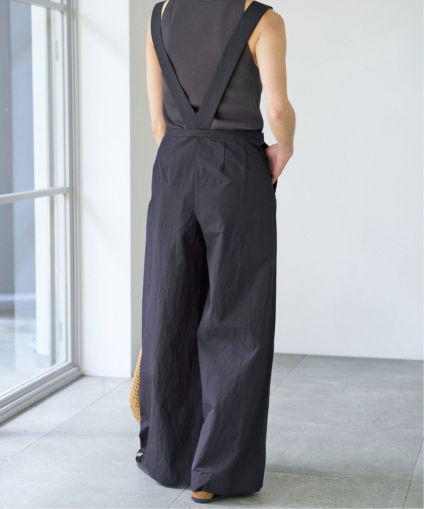 CURRENTAGE / カレンテージ 別注suspender pants A2531FP213