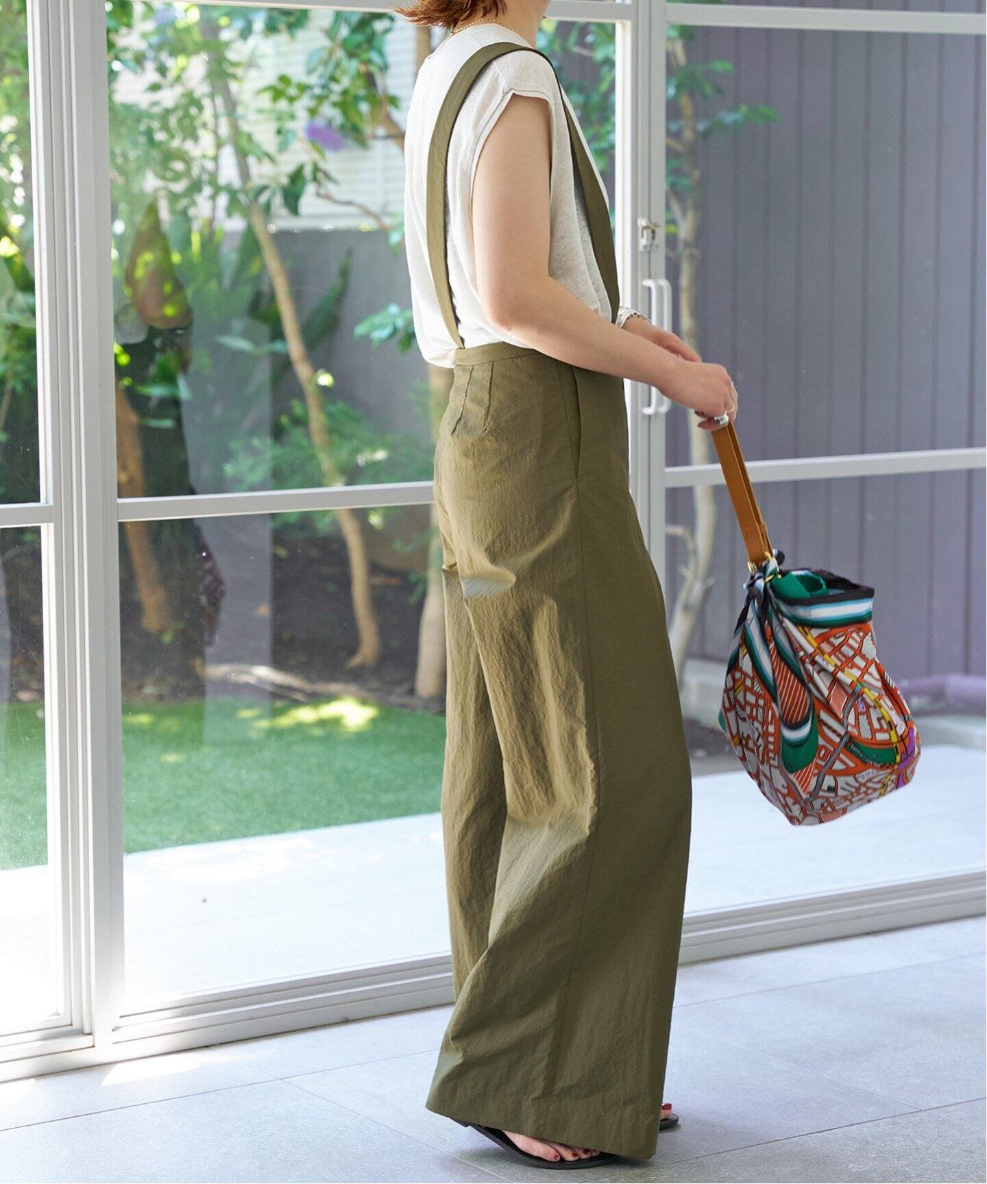 CURRENTAGE / カレンテージ 別注suspender pants A2531FP213