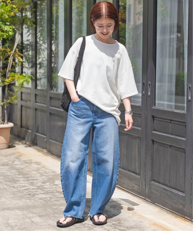 W by Woadblue / ダブリューバイウォードブルー】BARREL DENIM 