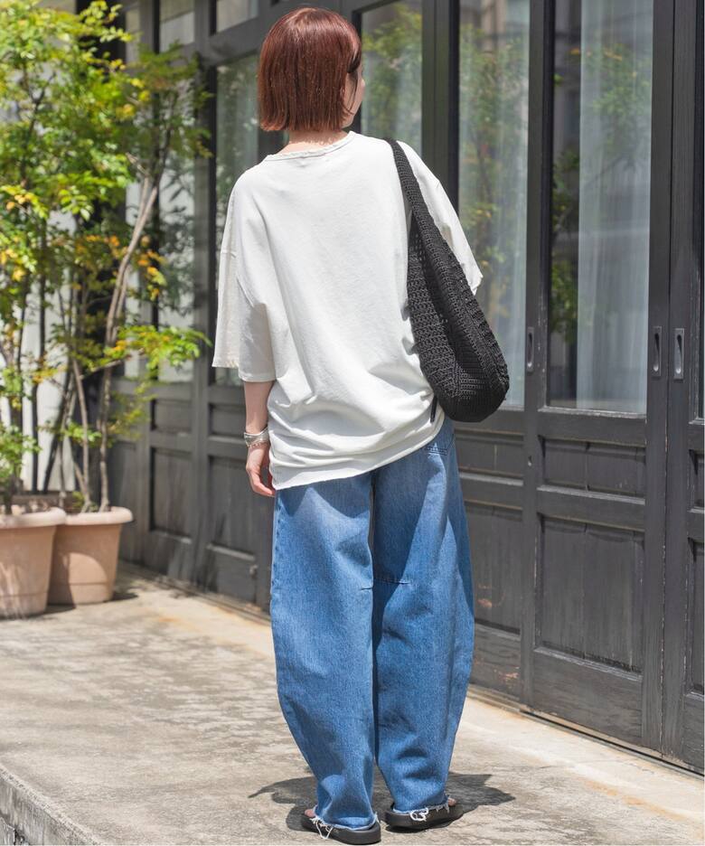 W by Woadblue / ダブリューバイウォードブルー】BARREL DENIM（デニム 