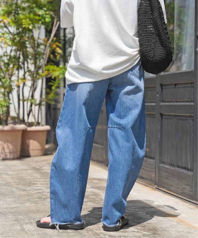 W by Woadblue / ダブリューバイウォードブルー】BARREL DENIM（デニム 