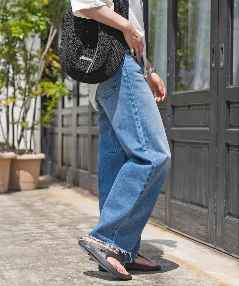 W by Woadblue / ダブリューバイウォードブルー】BARREL DENIM（デニム 
