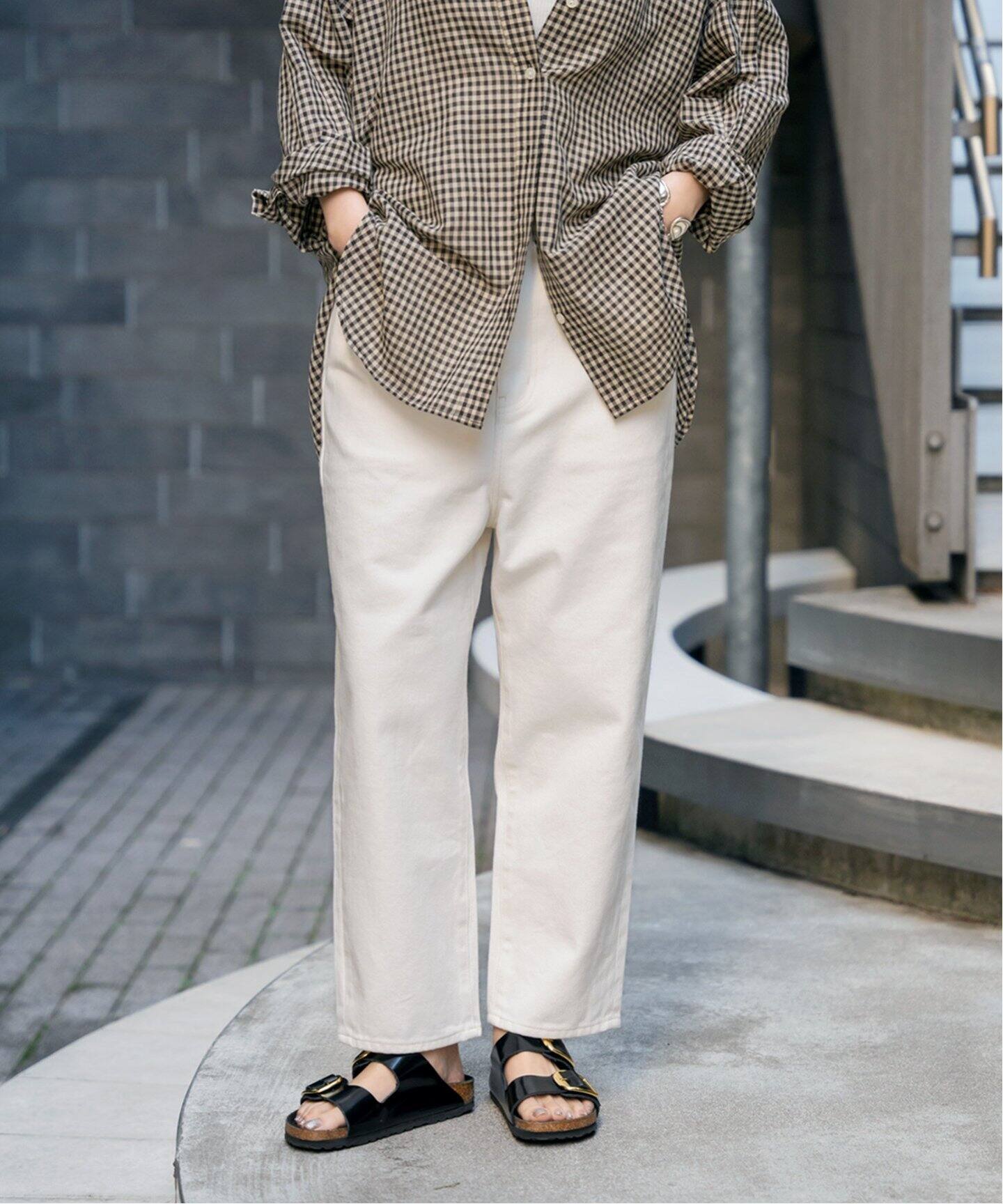 W by Woadblue / ダブリューバイウォードブルー】LOOSE TAPERED DENIM 