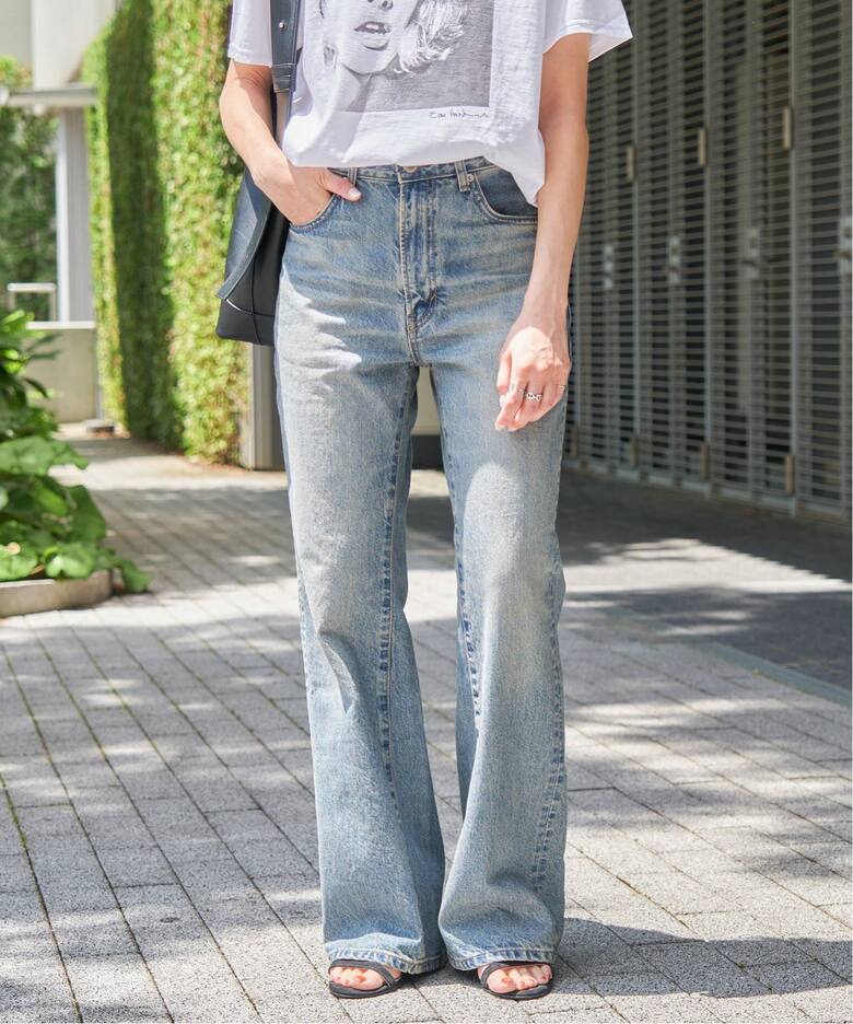 SOMETHING / サムシング LISA VINTAGE FLARE SEA11（デニムパンツ  