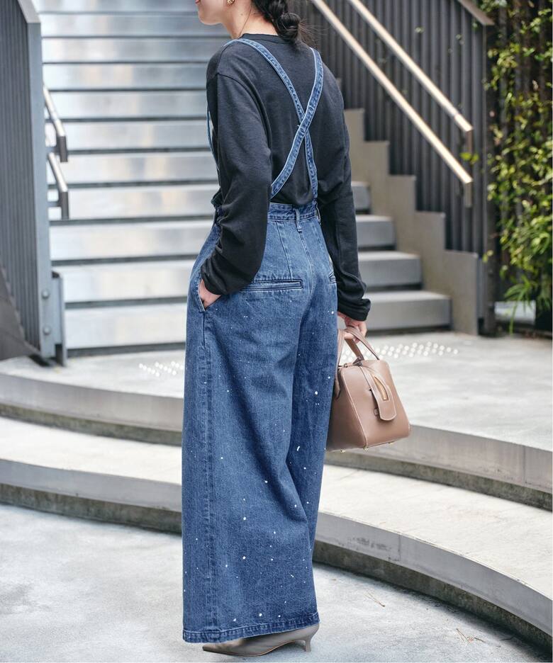 AUTHEN / オーセン】別注HI RISE SUSPENDER PANT（デニムパンツ 