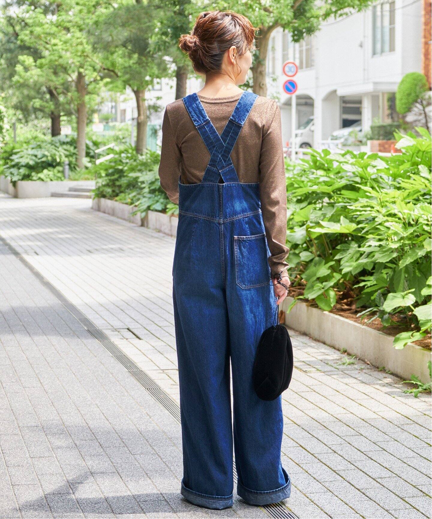 CURRENTAGE / カレンテージ デニムオールインワン A2543FA508（つなぎ  