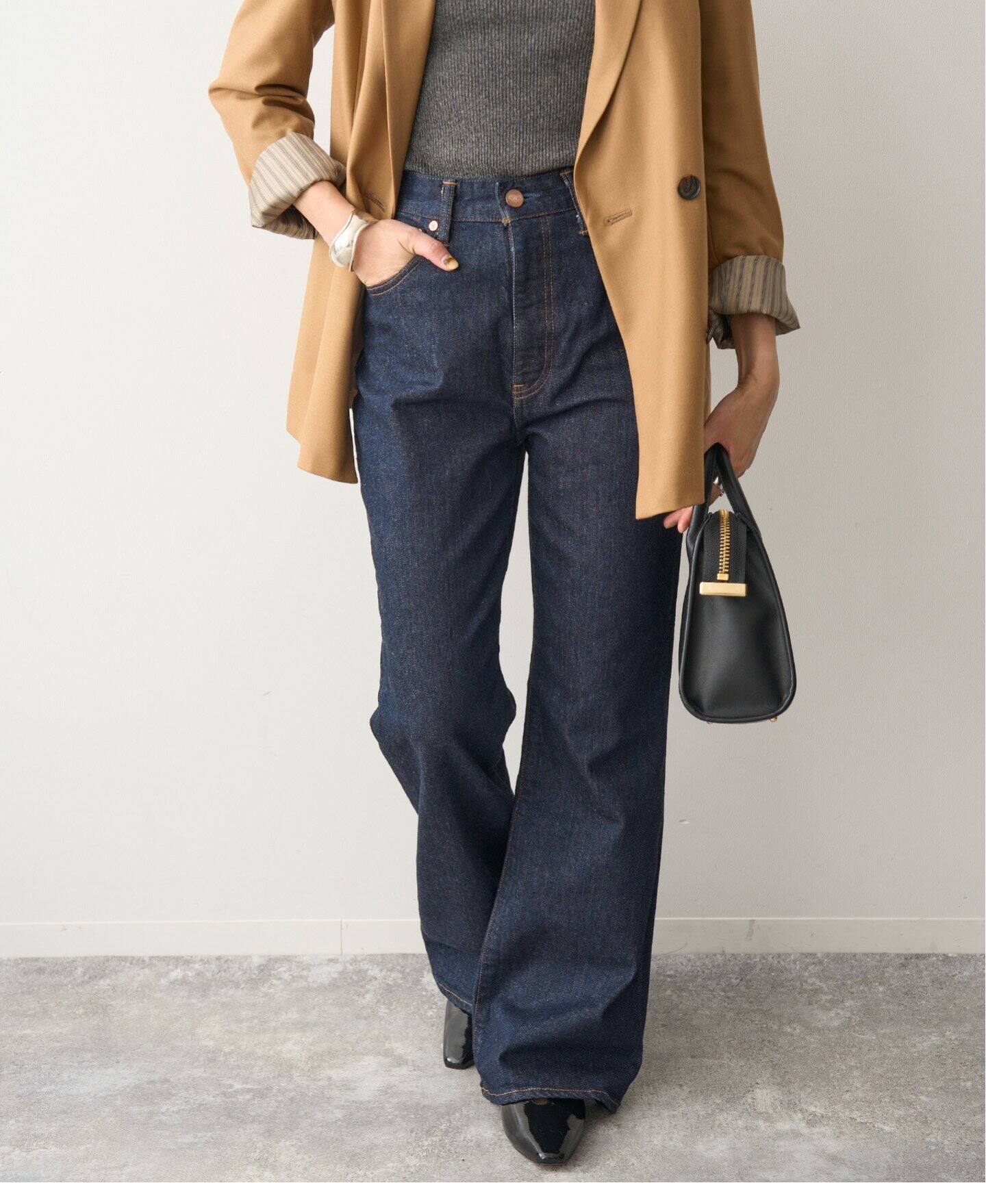 AUTHEN / オーセン CIRCULAR DENIM FLARE REG AUT-002-001（デニム 