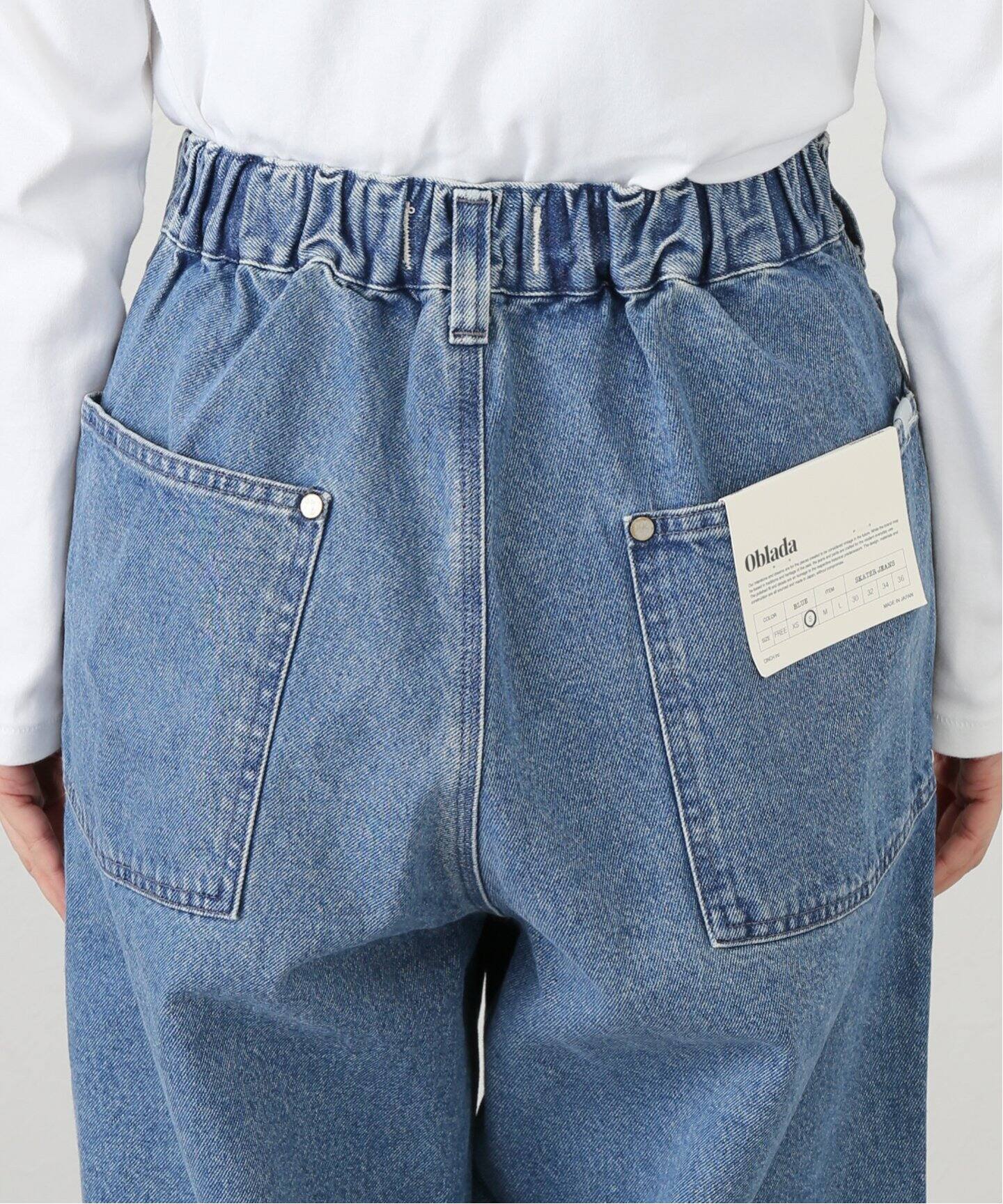 ≪一部店舗+WEB限定≫OBLADA / オブラダ SKATER JEANS（デニムパンツ 