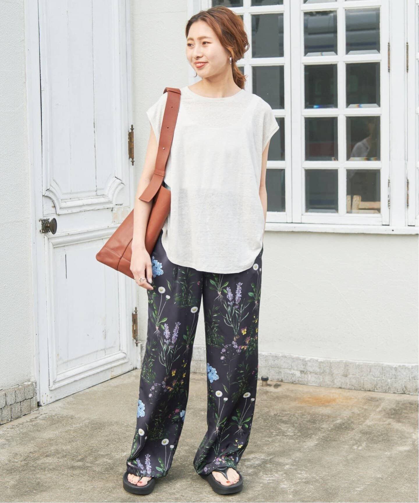 ≪追加≫TICCA / ティッカ フラワープリントパンツ 0241416422（その他  