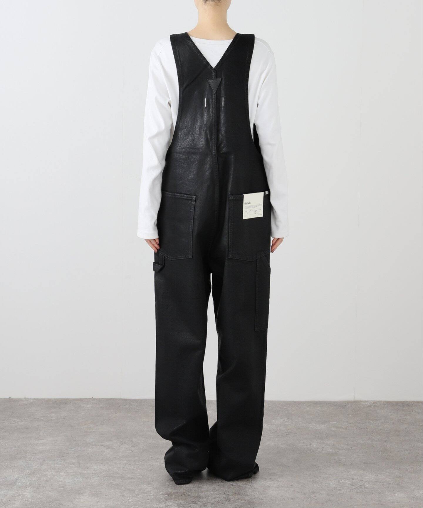 ≪WEB限定≫OBLADA / オブラダ FRONTIER PANTS BLACK COATING 