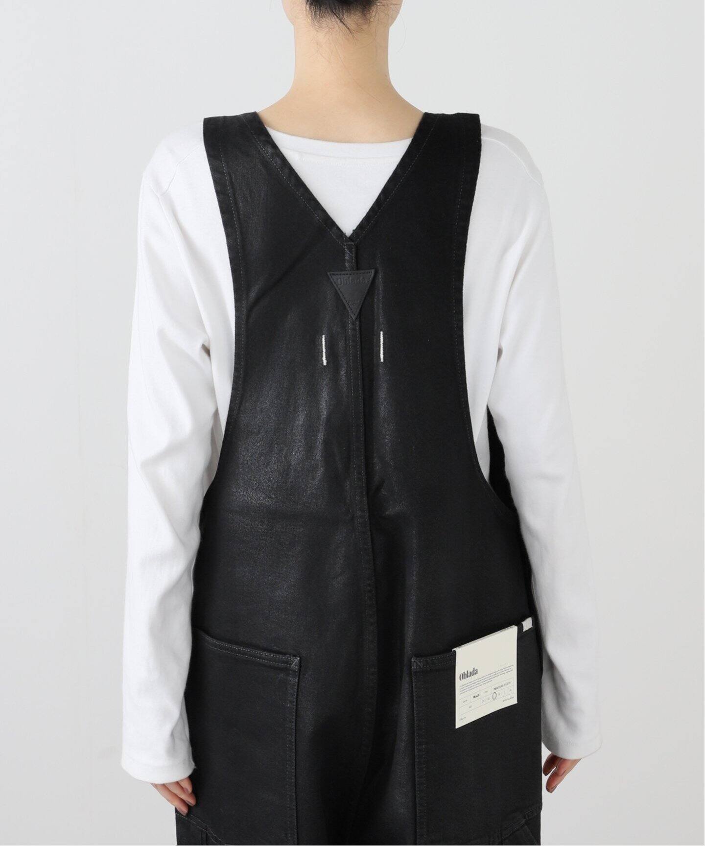 ≪WEB限定≫OBLADA / オブラダ FRONTIER PANTS BLACK COATING 
