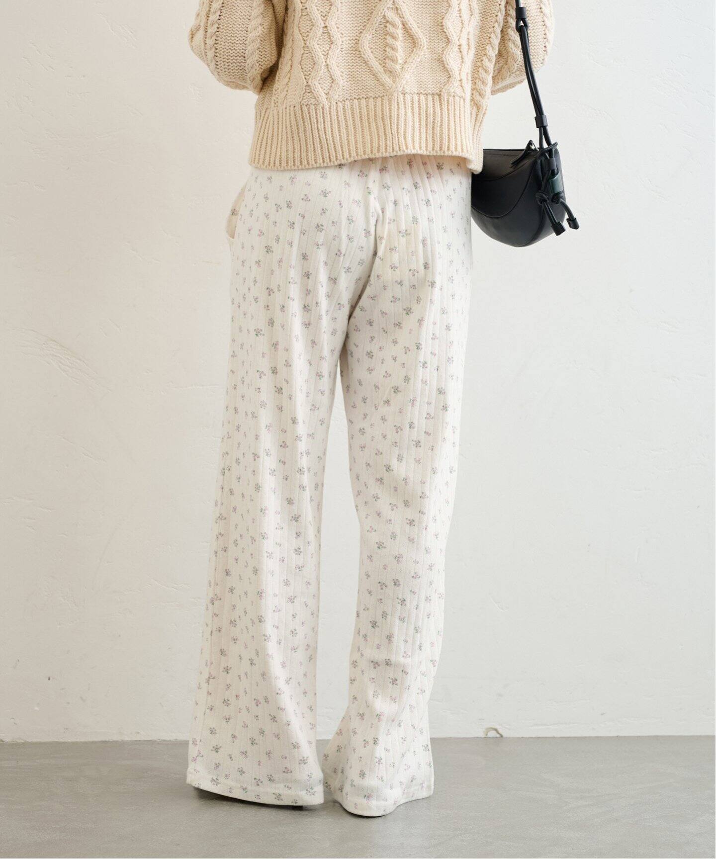 GLOWNY/グロウニー】 PROVINCE EYELET PANTS（その他パンツ）｜U by 