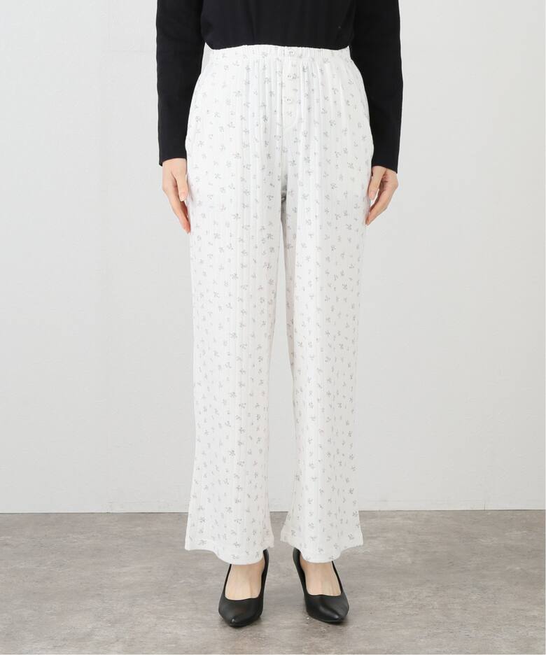 GLOWNY/グロウニー】 PROVINCE EYELET PANTS（その他パンツ）｜U by 