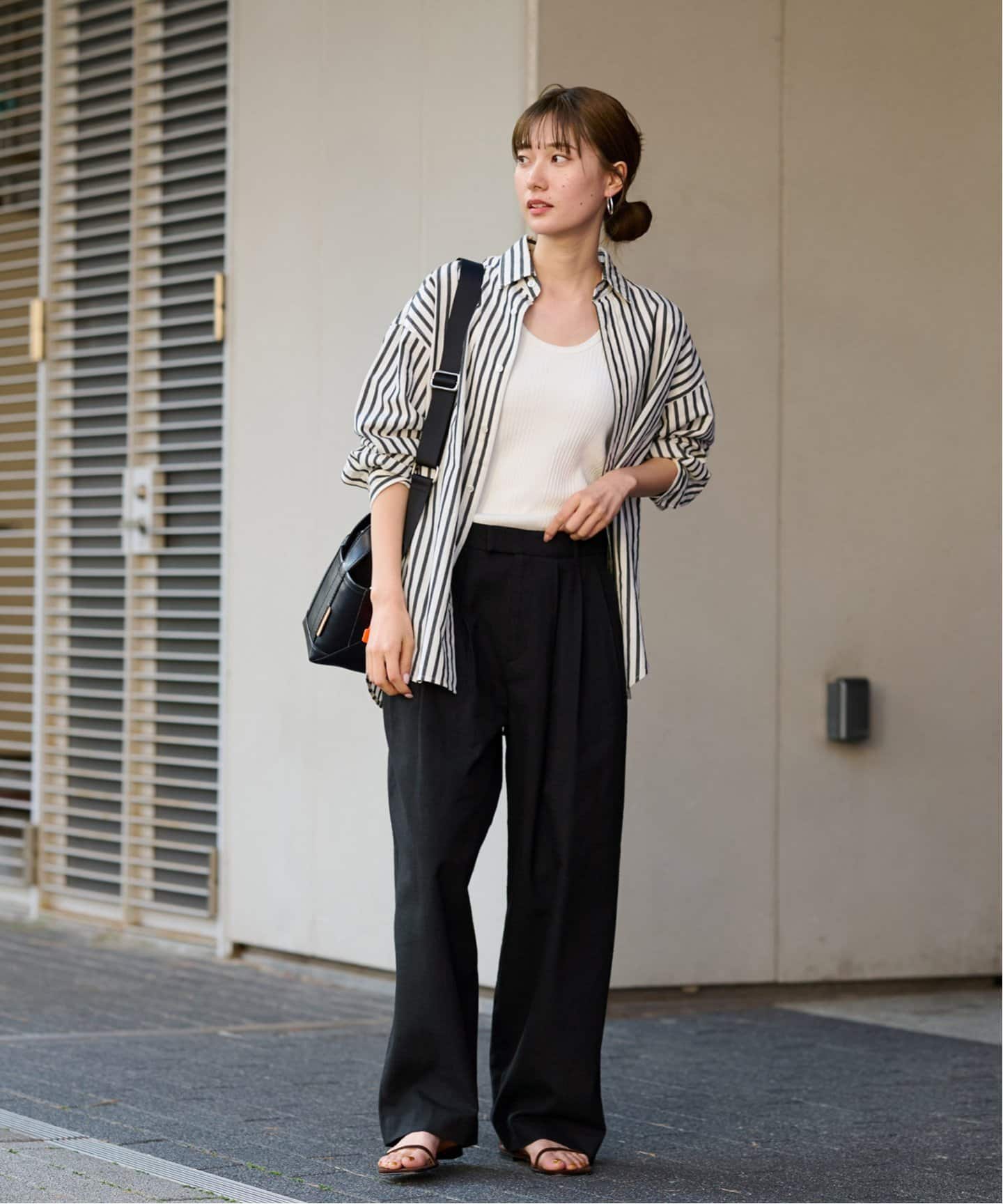 韓国 ファッション通販 シルク混タックワイドバルーンパンツ（その他パンツ パンツ