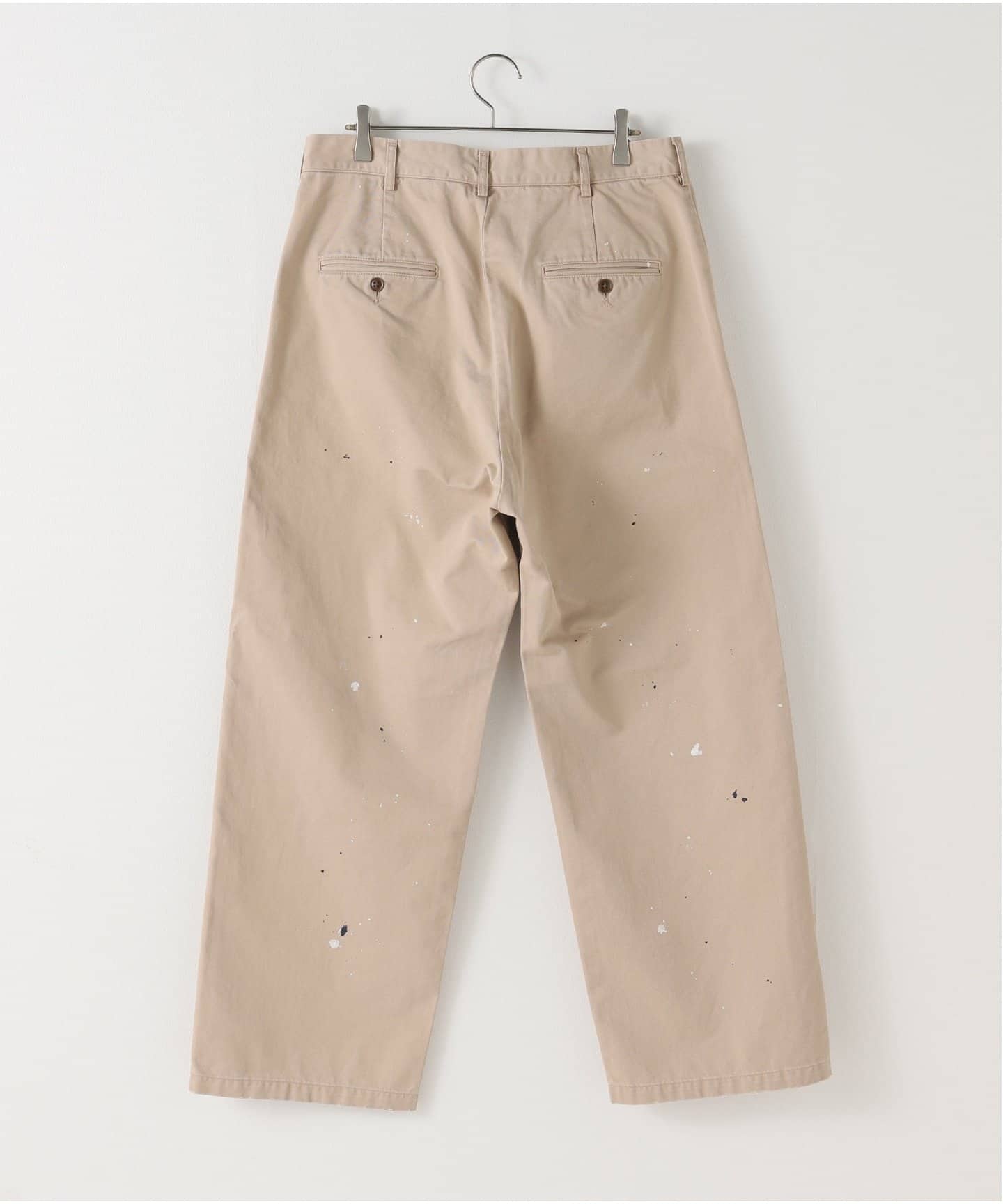 リペア+ペイントチノパンツ（スラックス）｜FRAMeWORK（フレーム