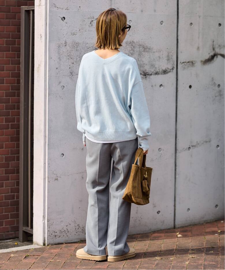 ≪追加≫セミフレアパンツ（スラックス）｜FRAMeWORK（フレームワーク  