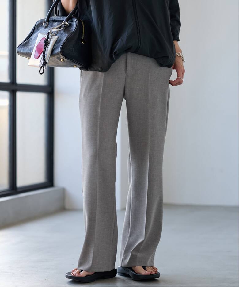 ≪追加≫セミフレアパンツ（スラックス）｜FRAMeWORK（フレームワーク  