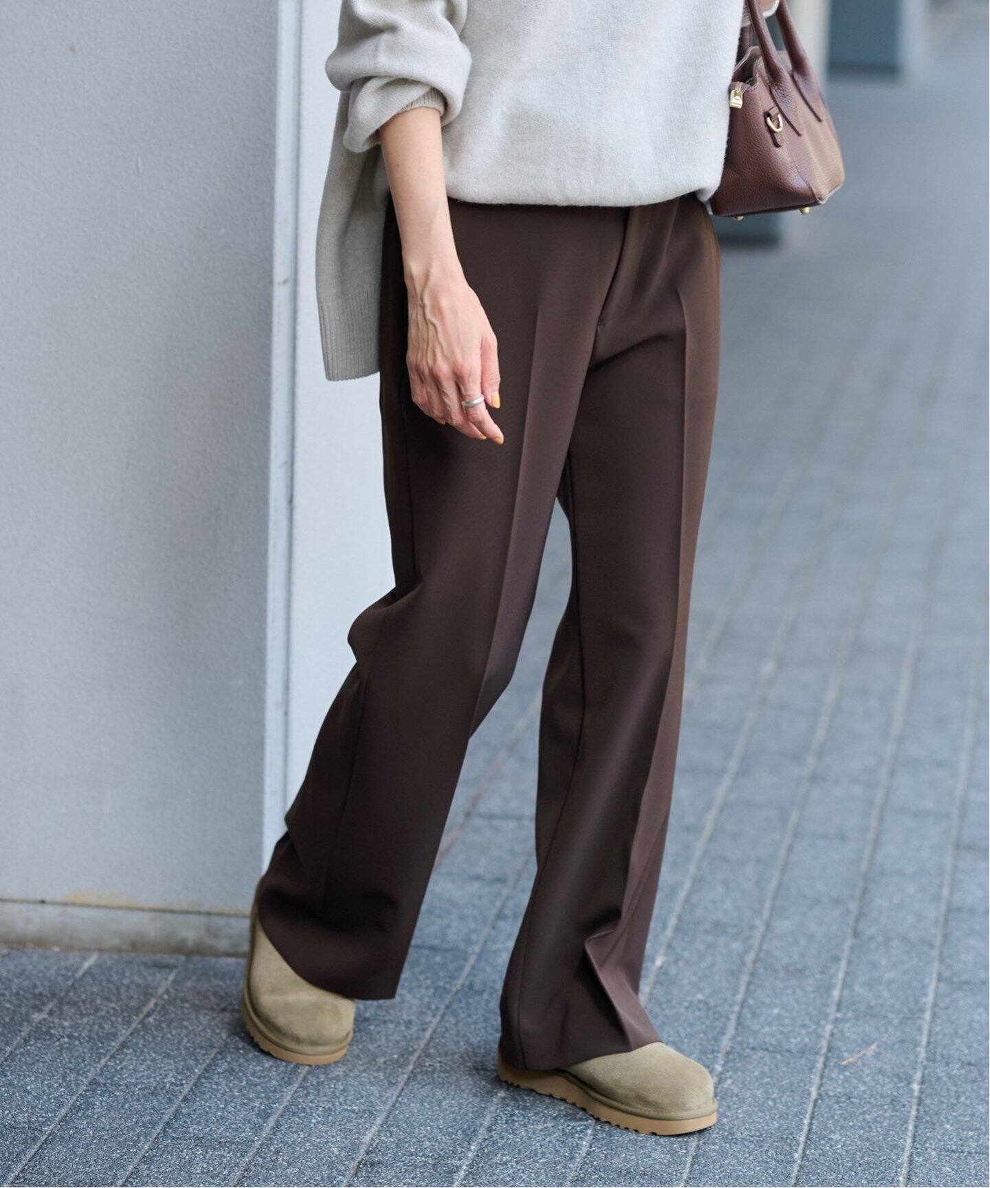 ≪追加≫セミフレアパンツ4（スラックス）｜FRAMeWORK（フレームワーク  