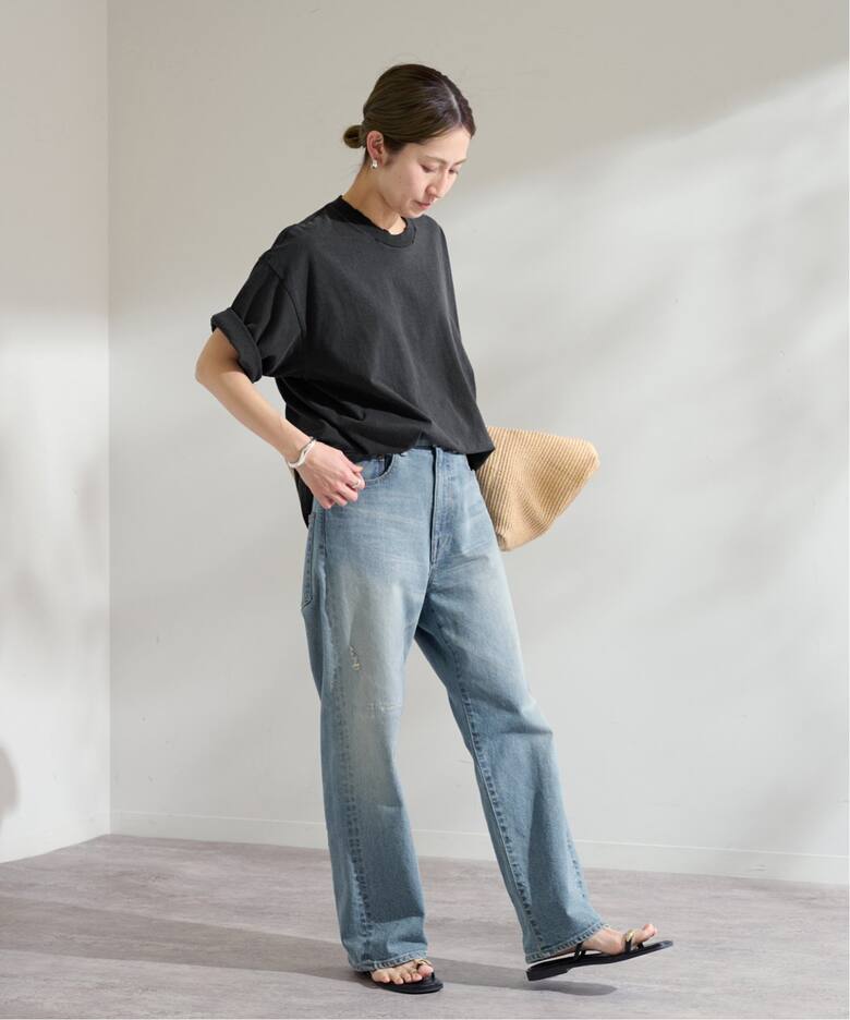 ≪追加≫デニムストレートパンツ（デニムパンツ・ジーンズ 