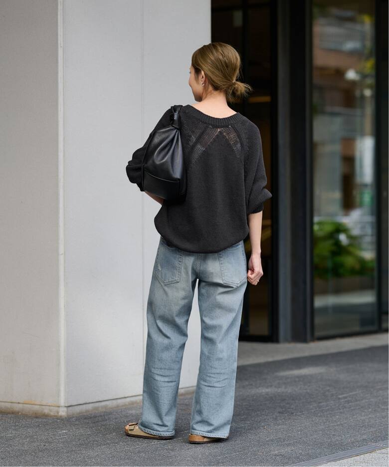 ≪追加・ベストセラー≫デニムストレートパンツ（デニムパンツ  