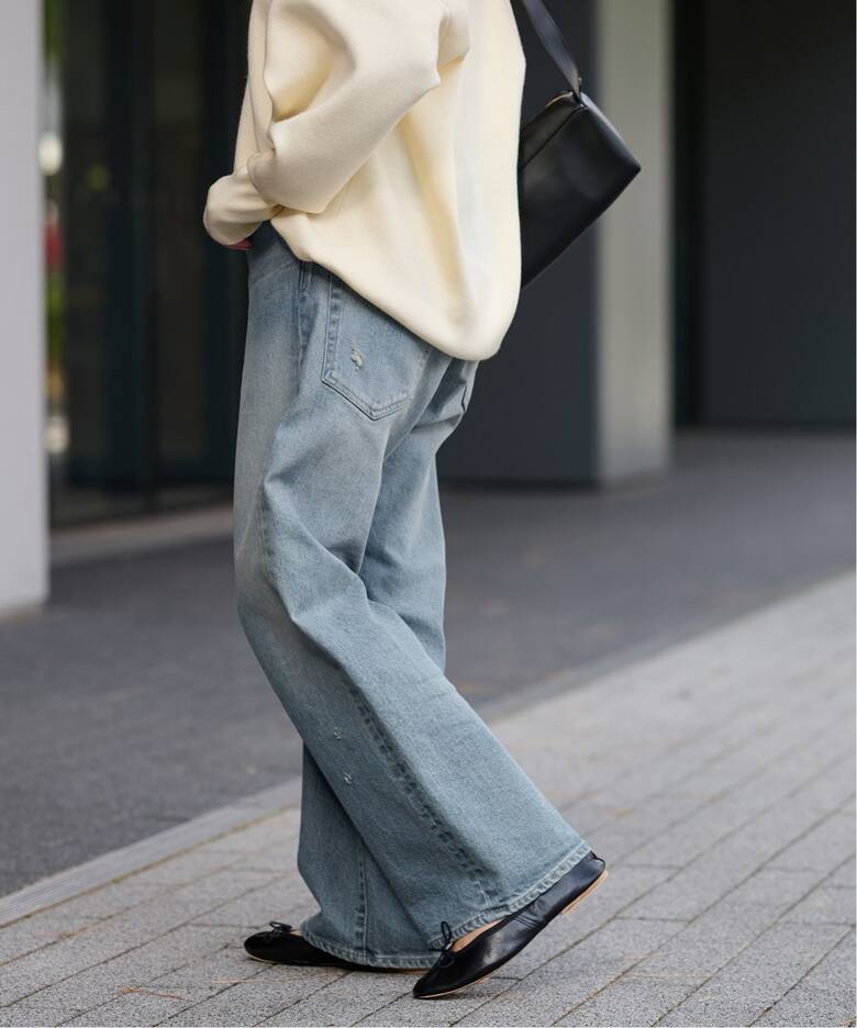 ≪追加・ベストセラー≫デニムストレートパンツ（デニムパンツ  