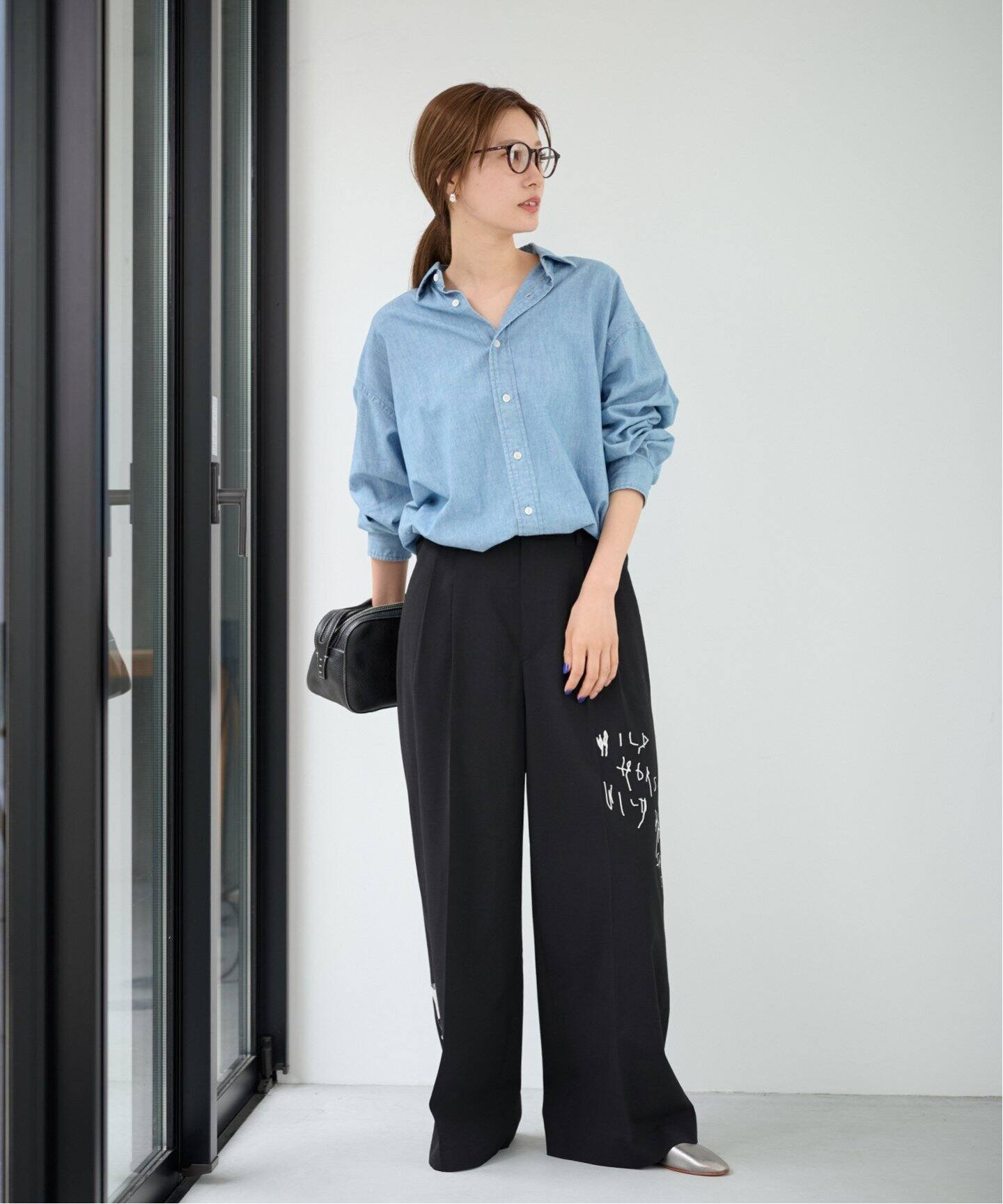 LEVI PATA×FRAMeWORK タックワイドパンツ（スラックス）｜FRAMeWORK  