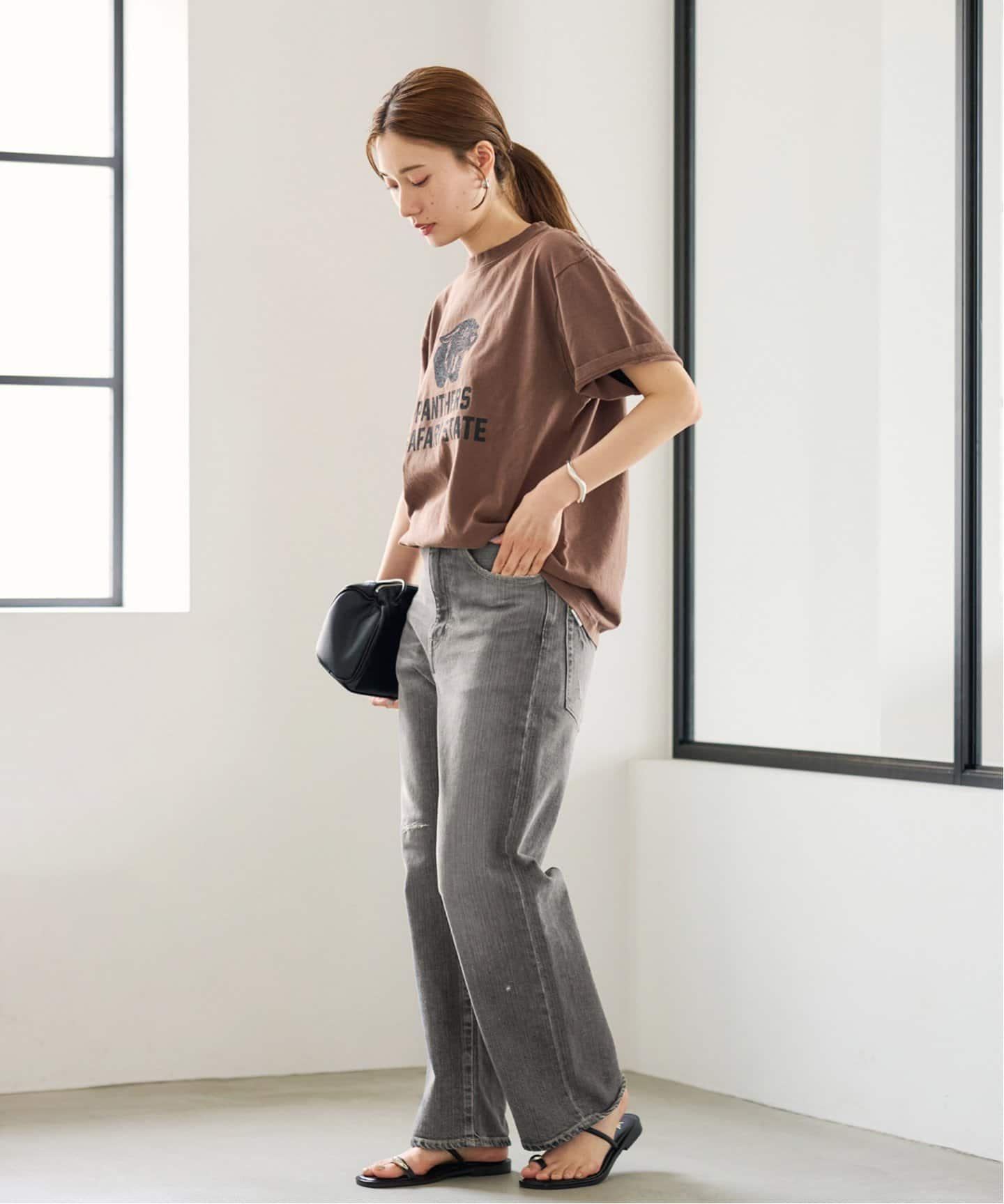 ≪追加・ベストセラー≫デニムストレートパンツ（デニムパンツ