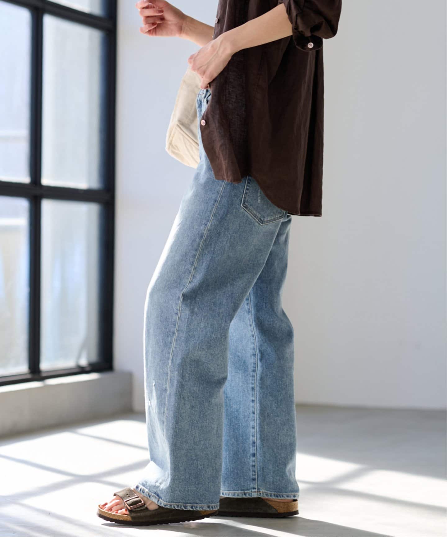 フレームワーク　デニムストレート　ジーンズ ≪追加・ベストセラー≫デニムストレートパンツ（デニムパンツ