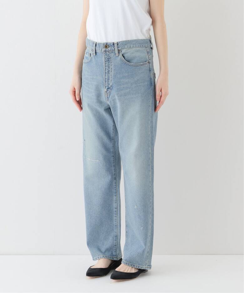 ≪追加・ベストセラー≫デニムストレートパンツ2（デニムパンツ  