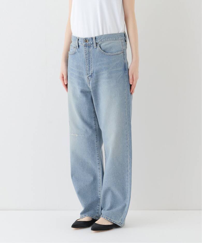 ≪追加・ベストセラー≫デニムストレートパンツ2（デニムパンツ  