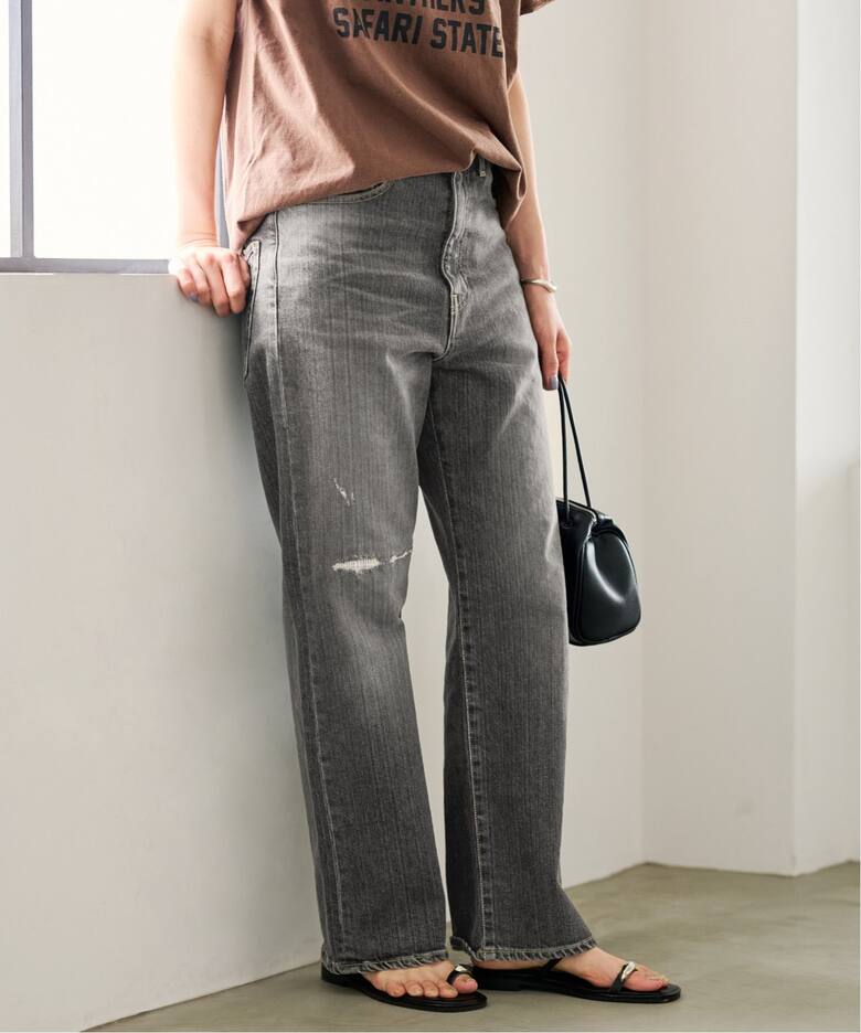 ≪追加・ベストセラー≫デニムストレートパンツ3（デニムパンツ  