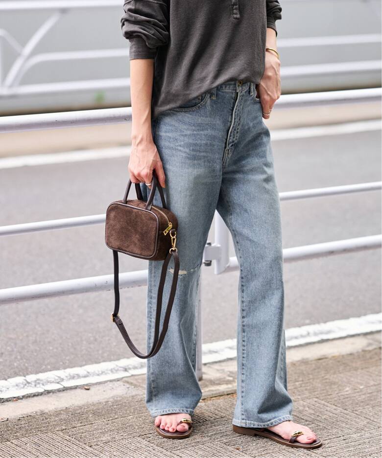 ≪追加・ベストセラー≫デニムストレートパンツ3（デニムパンツ  