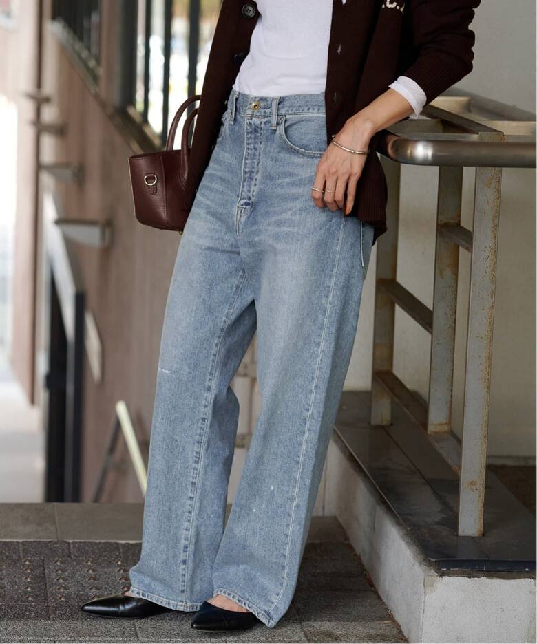 ≪追加・ベストセラー≫デニムストレートパンツ3（デニムパンツ  