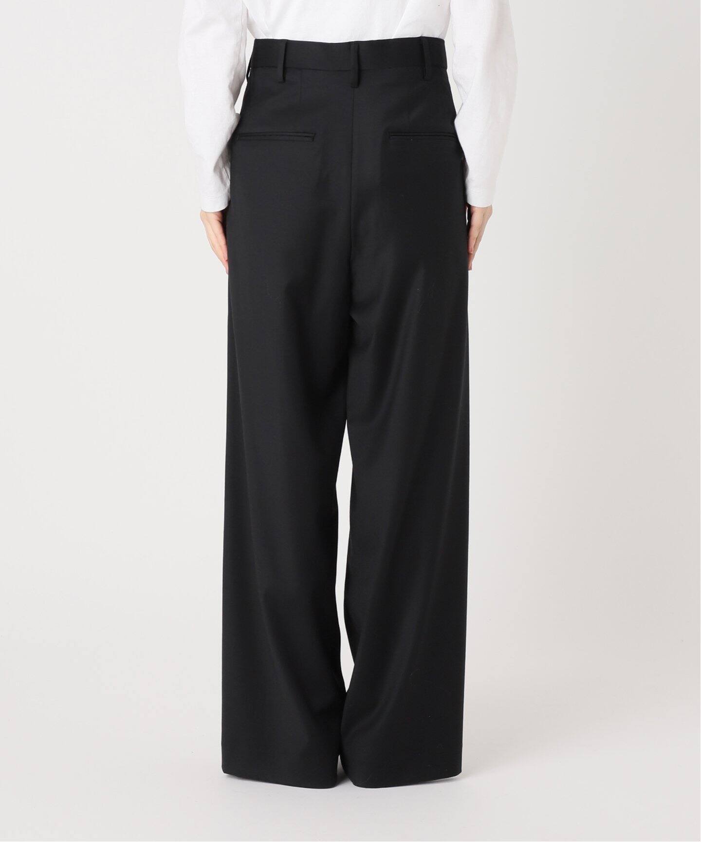 OUT OF FRAMe pinstitch 2tuck パンツ（スラックス）｜FRAMeWORK 