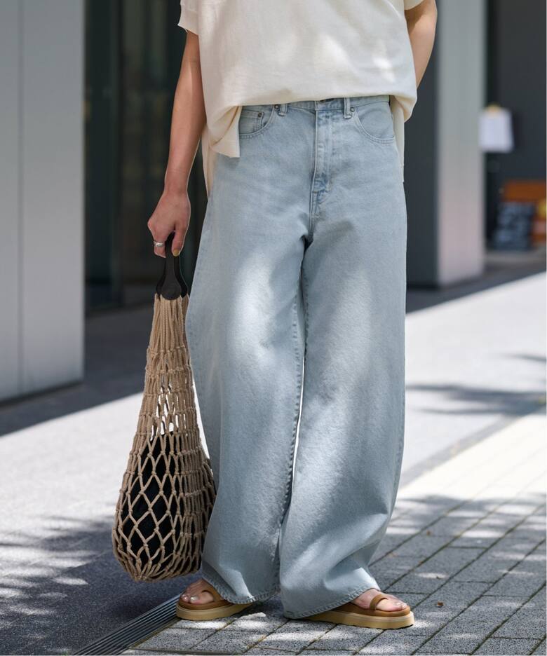 ルーズストレートデニムパンツ（デニムパンツ・ジーンズ）｜FRAMeWORK 