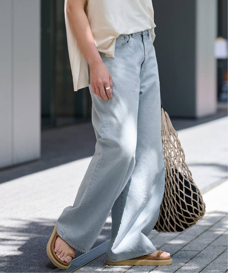 ルーズストレートデニムパンツ（デニムパンツ・ジーンズ）｜FRAMeWORK  