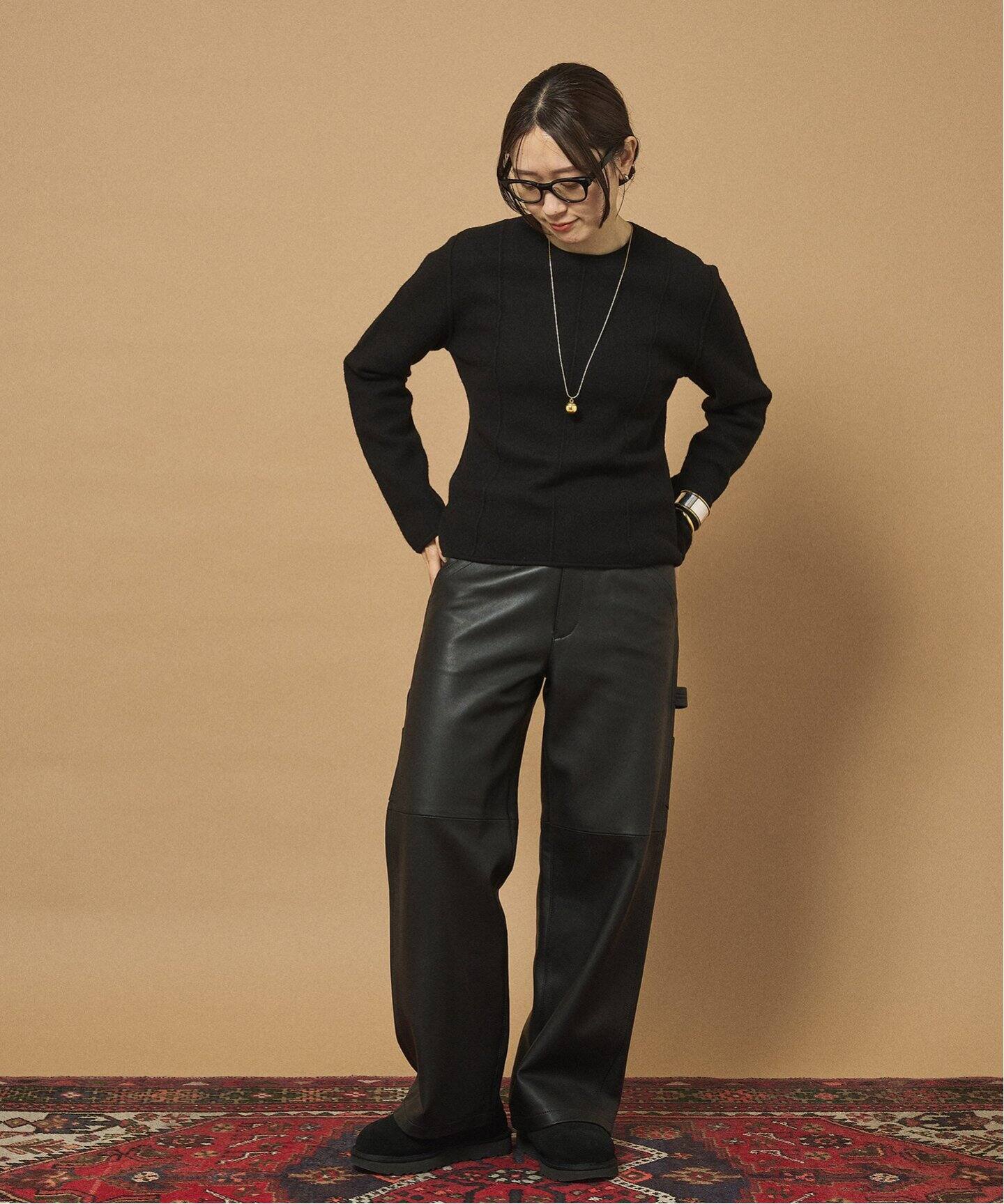 OUT OF FRAMe lamb leather パンツ（その他パンツ）｜FRAMeWORK