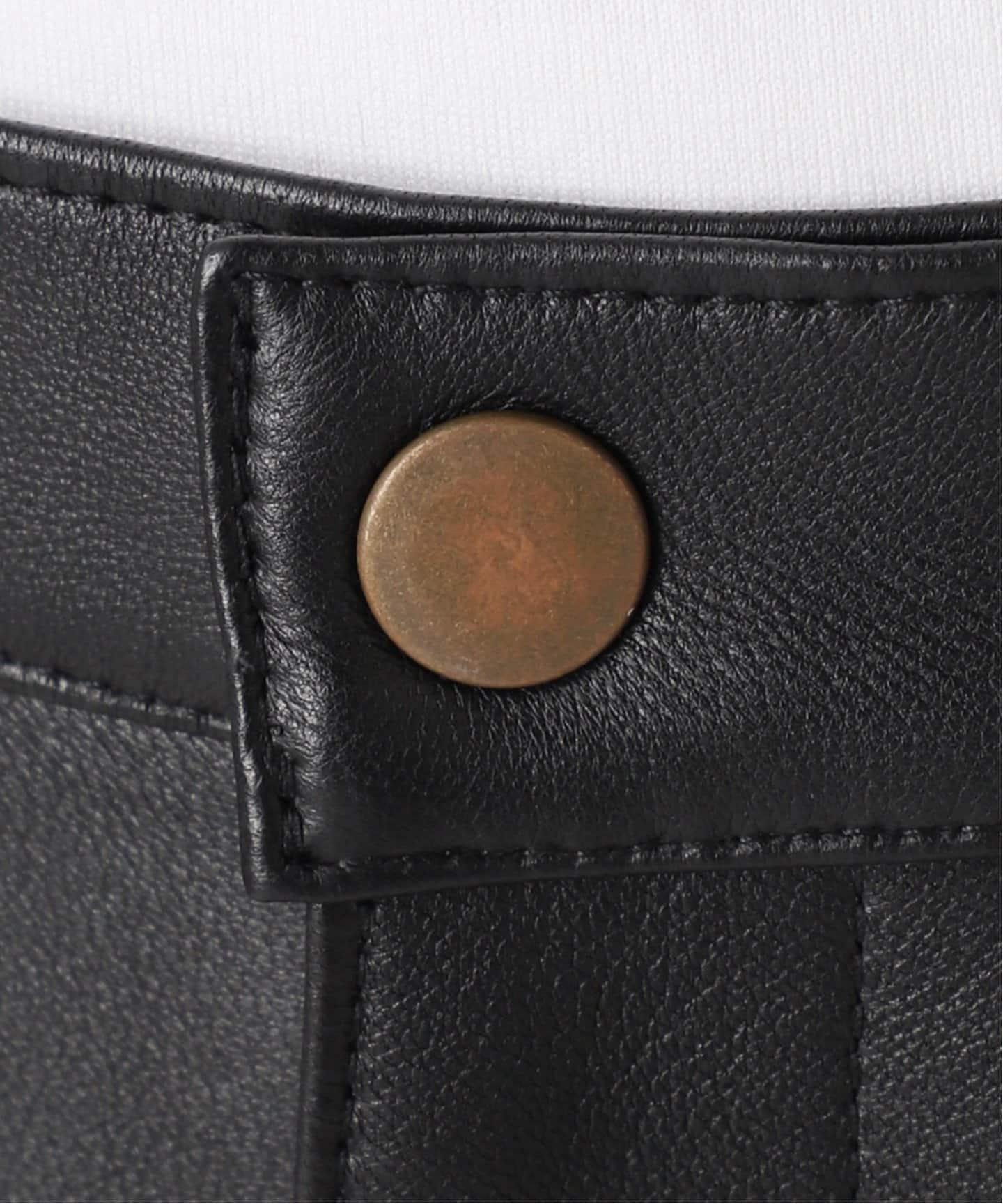 OUT OF FRAMe lamb leather パンツ（その他パンツ）｜FRAMeWORK