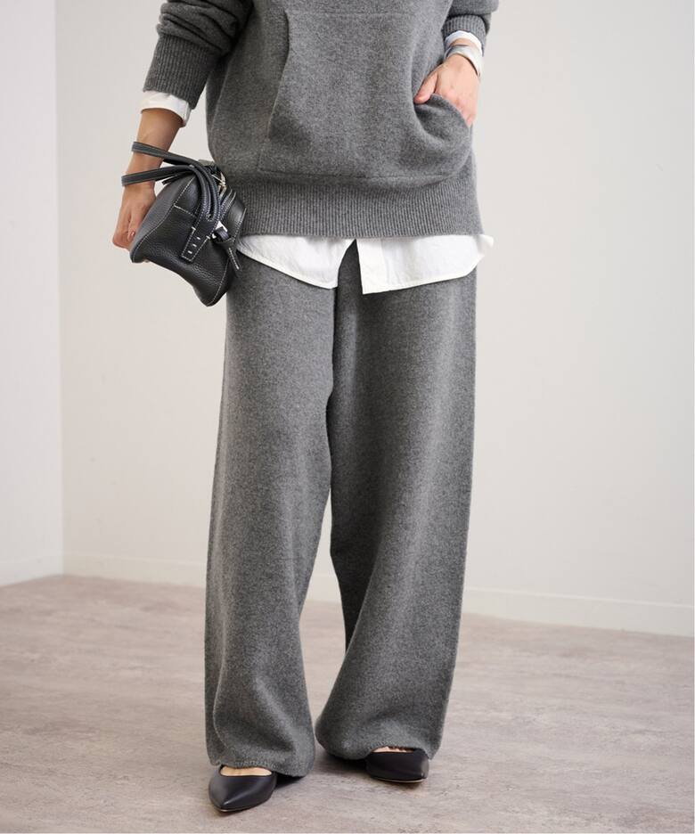 圧縮ウールワイドパンツ（その他パンツ）｜FRAMeWORK（フレームワーク  