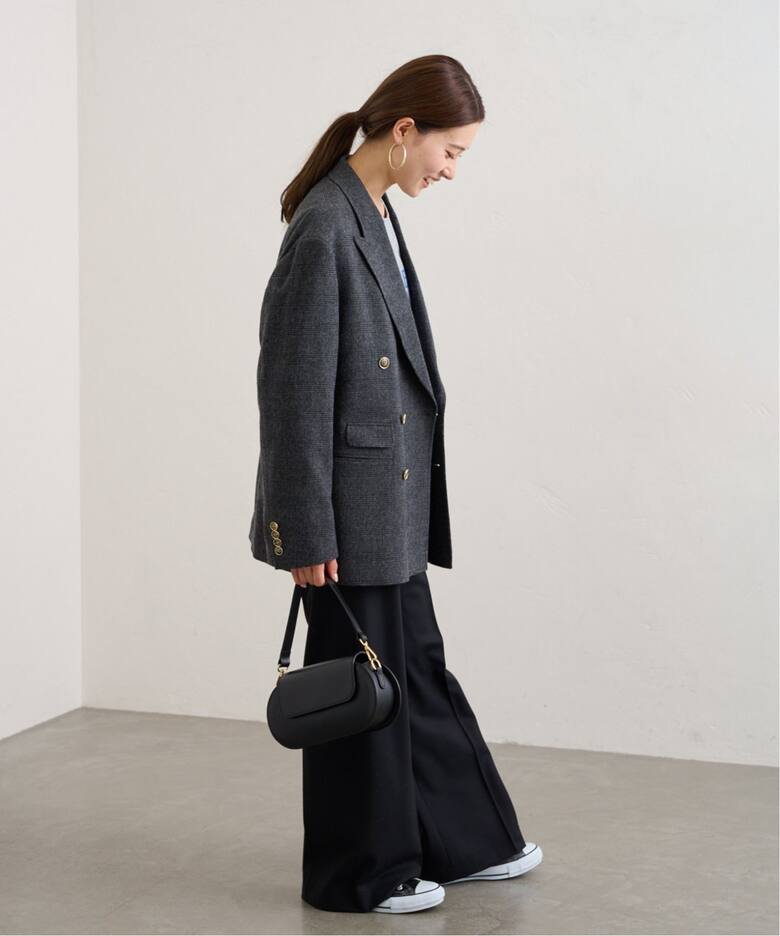 ≪追加≫ウォッシャブルTWタックワイドパンツ（スラックス  