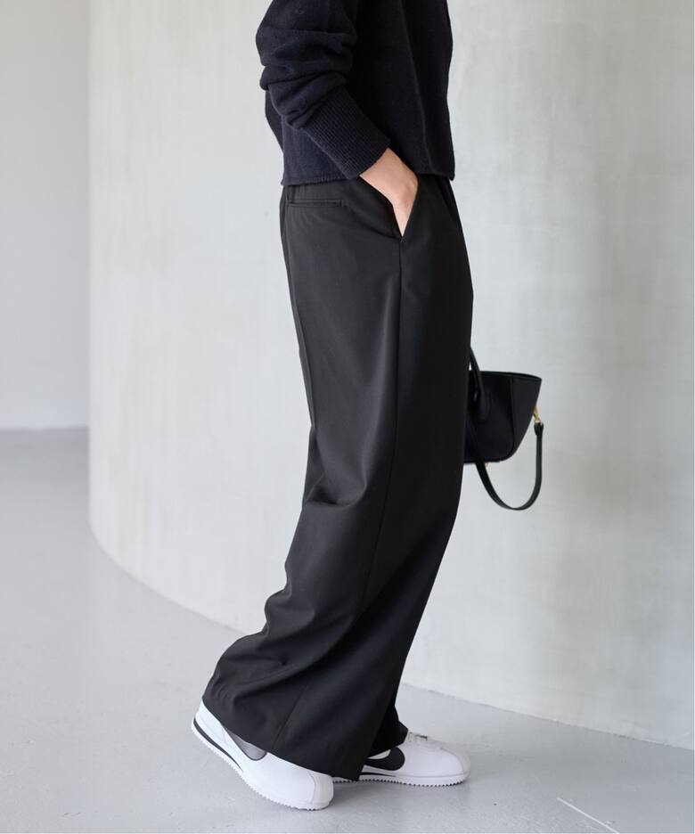 ≪追加≫ウォッシャブルTWタックワイドパンツ（スラックス  