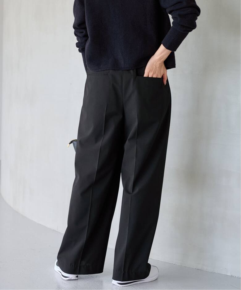 ≪追加≫ウォッシャブルTWタックワイドパンツ（スラックス  