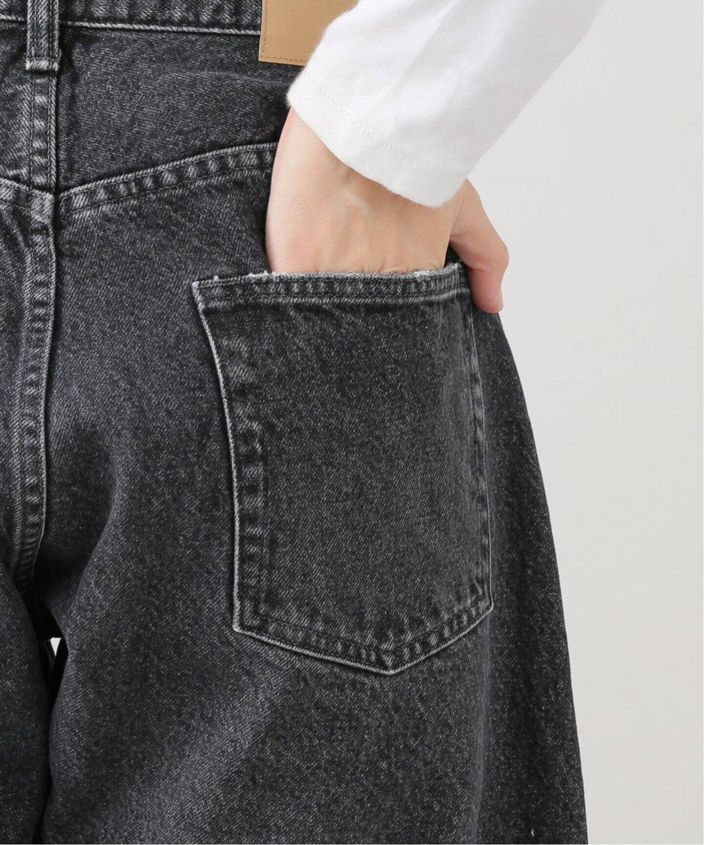 THENIME×OUT OF FRAMe denimハーフパンツ（ショート・ハーフパンツ 