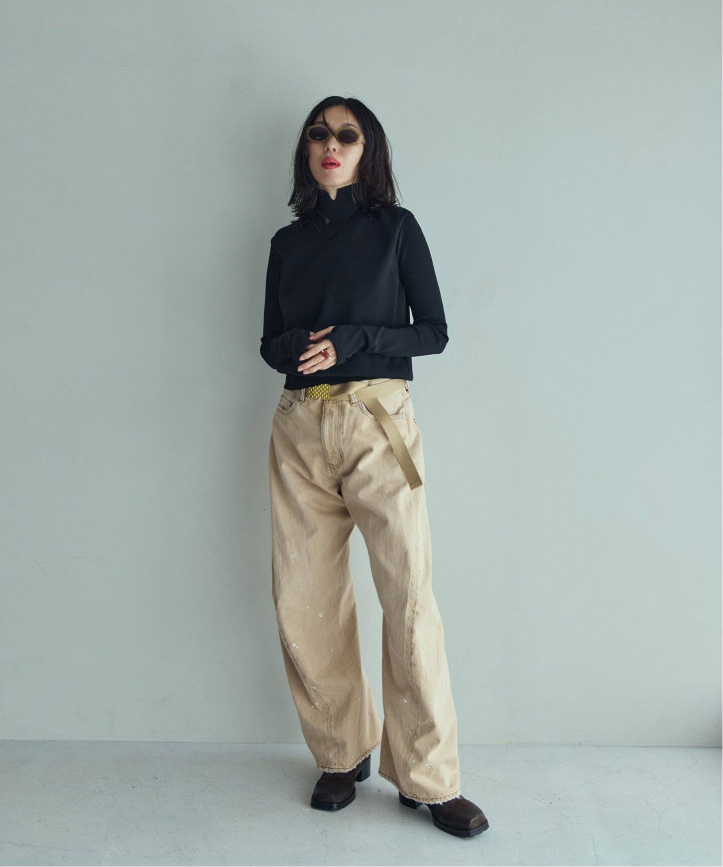 THENIME×OUT OF FRAMe denimパンツ（デニムパンツ・ジーンズ 
