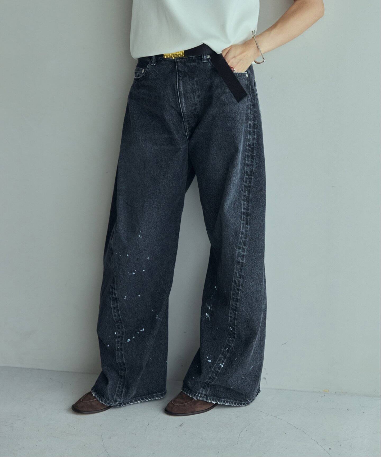 THENIME×OUT OF FRAMe denimパンツ（デニムパンツ・ジーンズ 