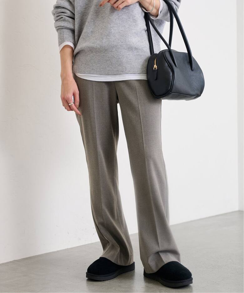 ≪追加≫裏起毛フレアーパンツ（スラックス）｜FRAMeWORK（フレーム  