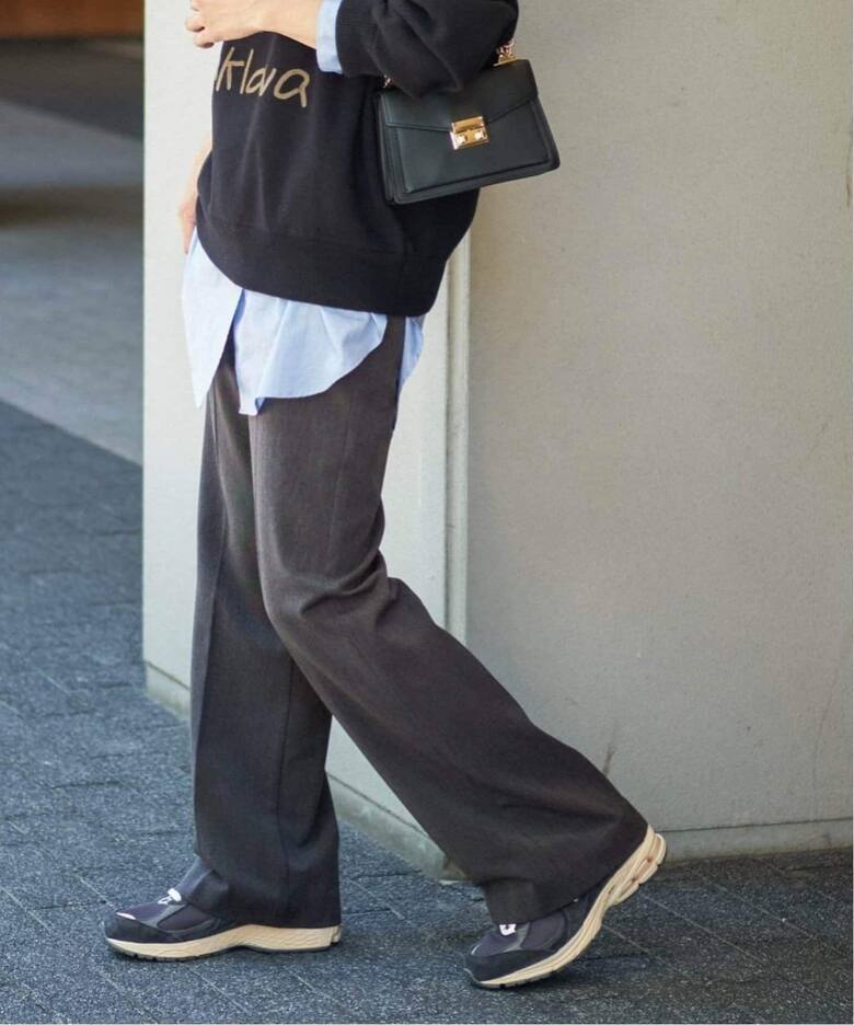 ≪追加≫裏起毛フレアーパンツ2（スラックス）｜FRAMeWORK（フレーム  